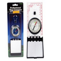 Professional Map Compass w/ Mirror & Ruler